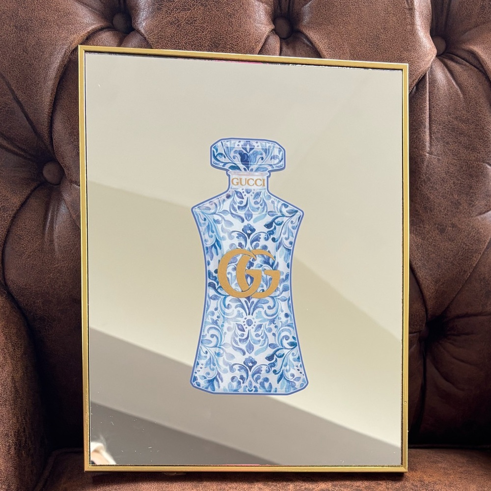 Fashion Inspired GG Mirror Wall Decor